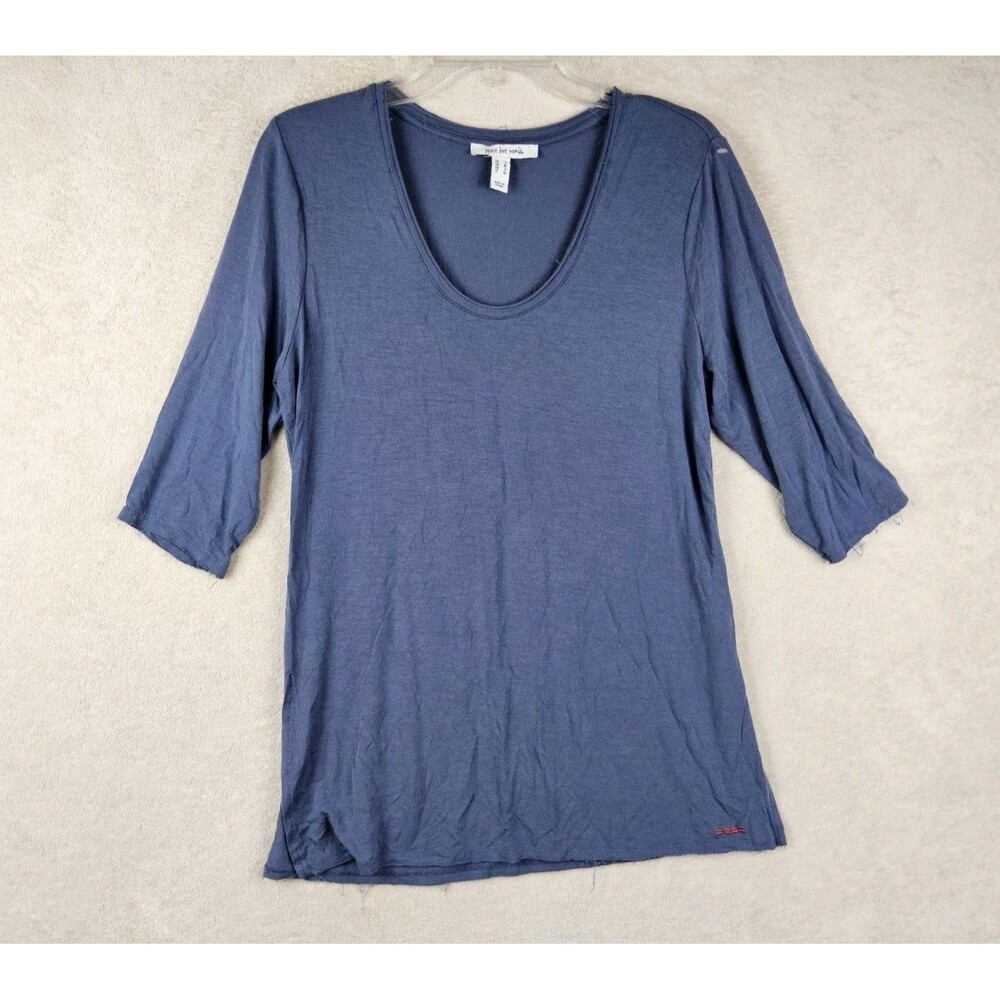 Peace Love World Women's 3/4 Sleeve Mint Green Tunic Top Size S